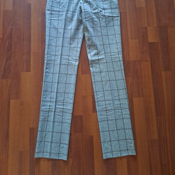 NEW 6 East Men's Grey Wool Cashmere Pants Sizes 32 and 40 - Picture 3 of 16